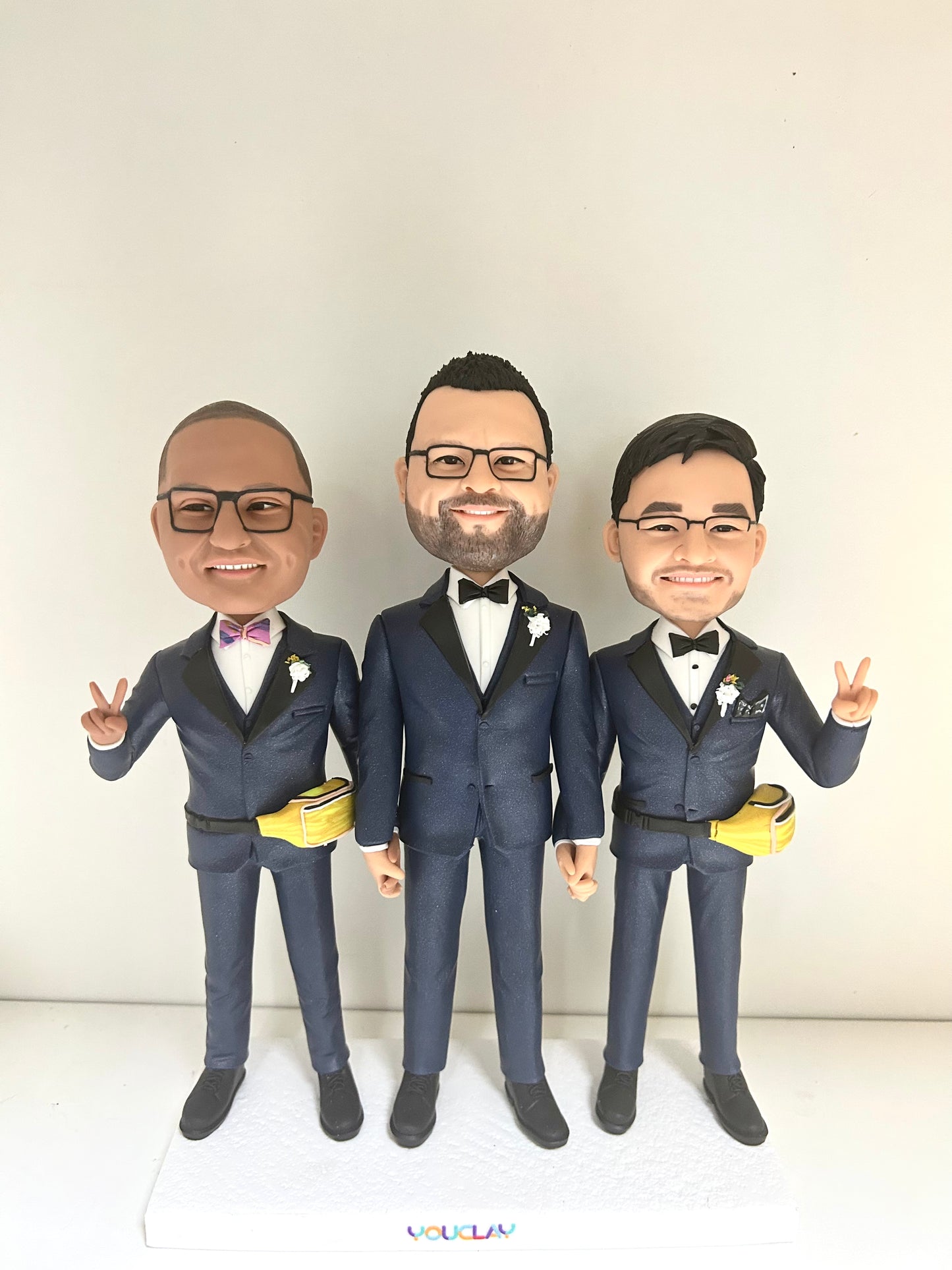 Cabezones triples totalmente personalizables (persona o mascota)