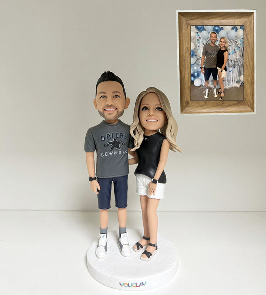 Fully Customizable Double Bobbleheads